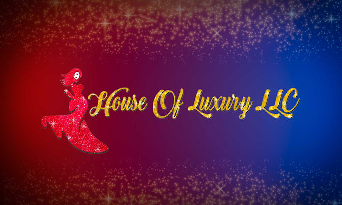 do bling feminine glitter sparkle beauty logo design