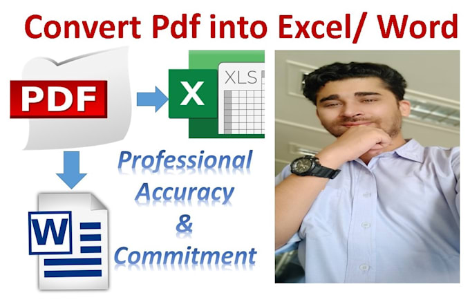 Convert pdf into excel with 100 percent accuracy by Adityasharma789 ...