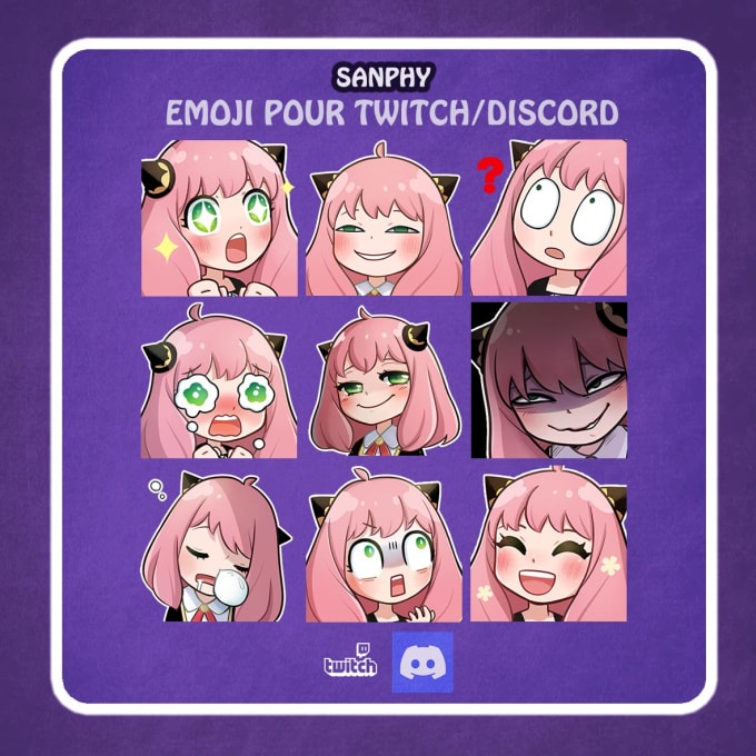 Anime Emoji - Discord Emoji Faces Funny Anime Profile,Emojis Png - free  transparent emoji 