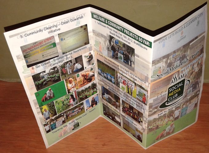 create a print ready Flyer or a Pamhlet or a Brochure