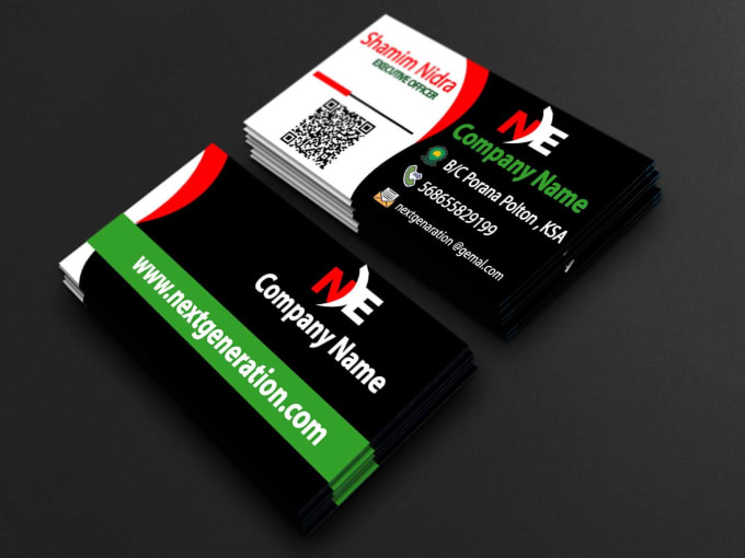 Design a professional business card ready for print by Sharmin0507 | Fiverr