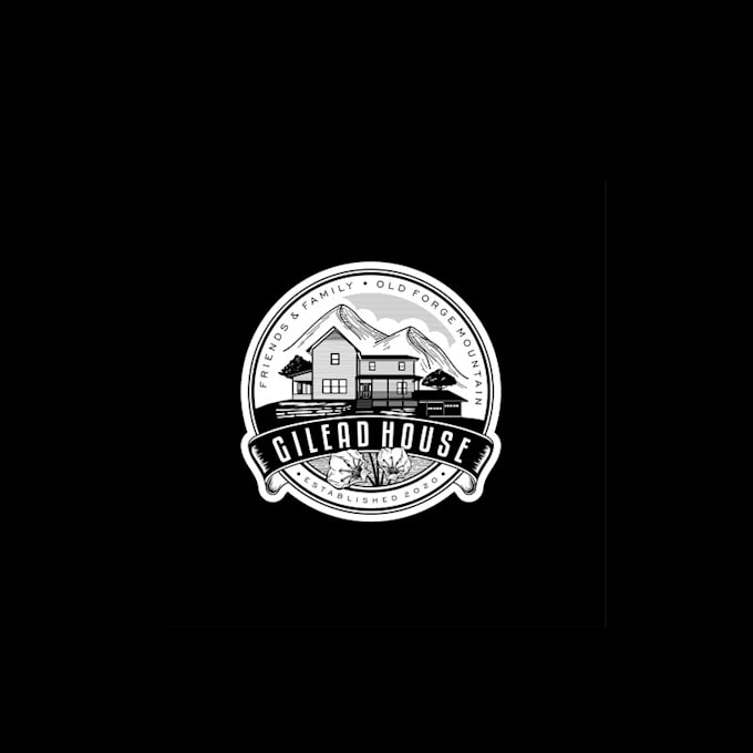 design classic simple and unique type forward logo for flag and t shirts