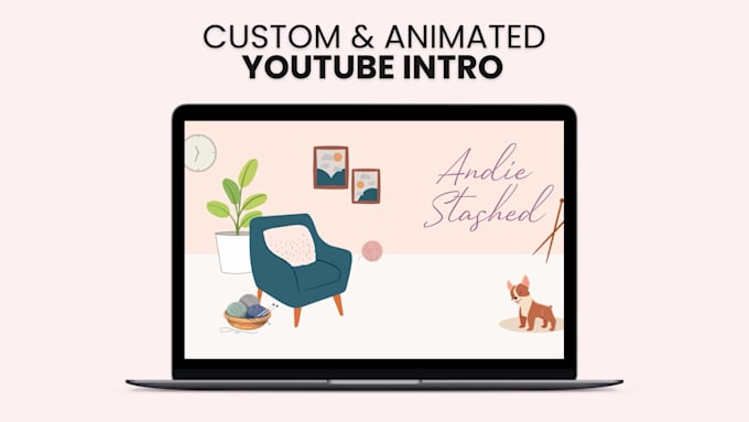 create an engaging animated youtube intro