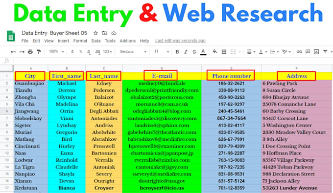 Manage your excel sheets , web search and data formatting by ...