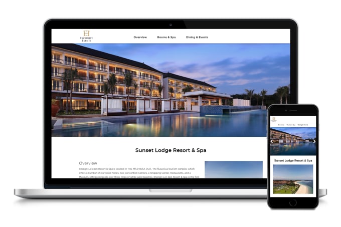 Create website design using html5, css, js and ui ux design by Ziqin ...
