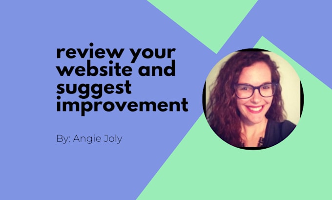 review your website and suggest UX and copy improvements