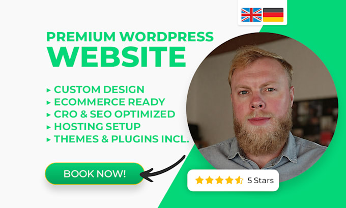 build you a premium wordpress website