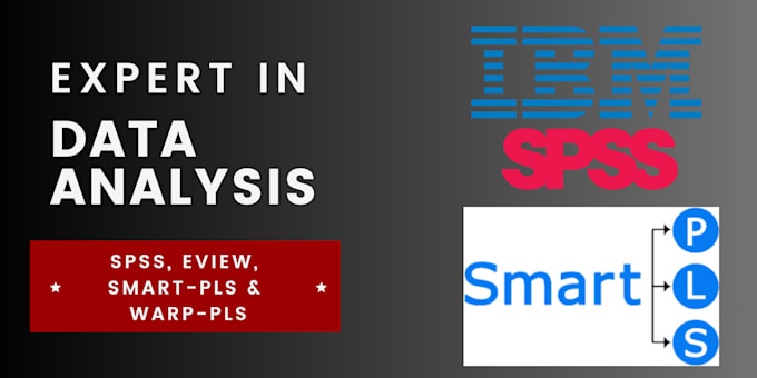 use spss, smart pls for data analysis, data visualization and cleaning