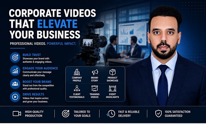 make an amazing company video or corporate video
