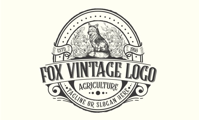 Entwerfen Sie Retro-Abzeichen, Embleme und Vintage-Logos