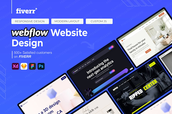 design or redesign webflow website or online store for your business