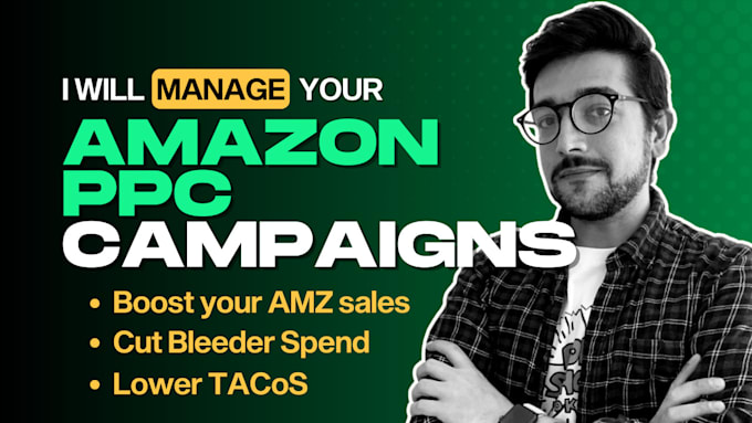 Setup, manage and optimize your amazon ppc campaign by Amazotopia | Fiverr