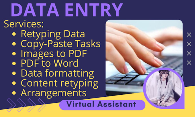 do fast data entry, retype data scanned pages in 24 hours