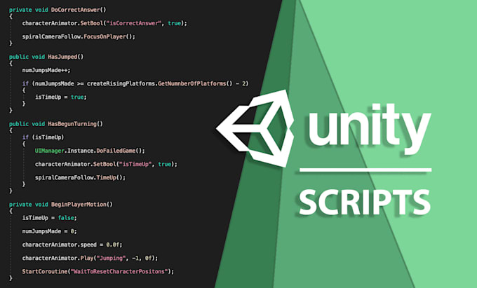 Create a unity script for you in 2d or 3d or fix bugs by ...
