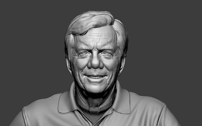 sculpt 3d heads for printing