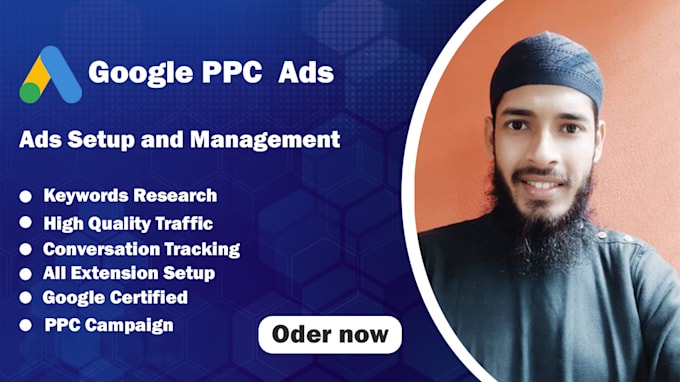 setup and manage perfect google ads adwords PPC campaigns