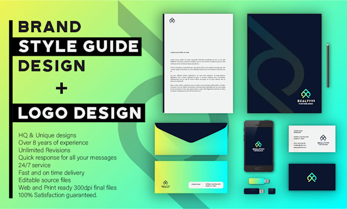 Design minimalist logo,brand identity and brand style guides by ...