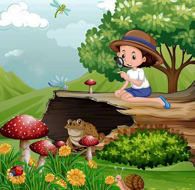 Draw children story book illustration and cover by Macharra | Fiverr
