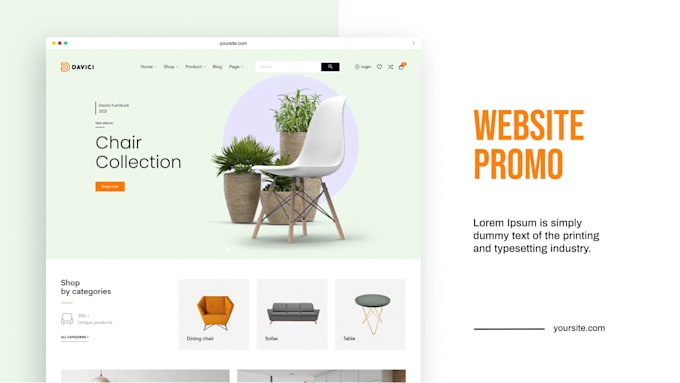 do a premium promo video ad for your website