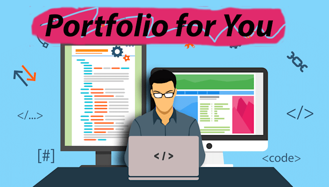 Create a portfolio using html and css by Abesegro | Fiverr
