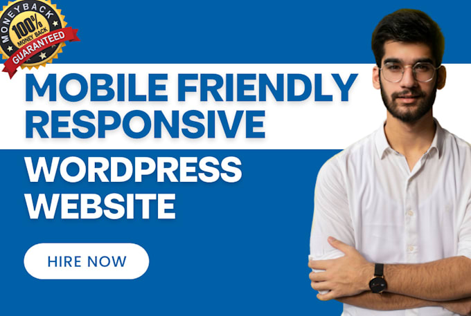 build mobile friendly and fully responsive wordpress website