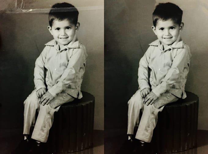 Restore and fix your old photos in a day by Theazmeer Fiverr