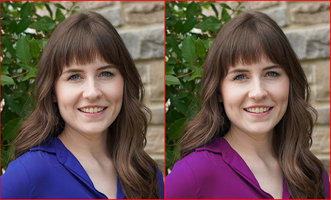 do photo color change services