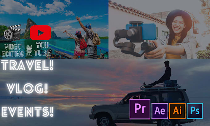 do video editing for youtube vlog