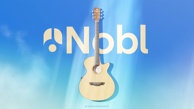 make a 3d model of any guitar, musical instrument render
