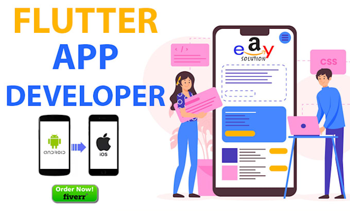 Do flutter app development, mobile app, android or ios app developer by ...