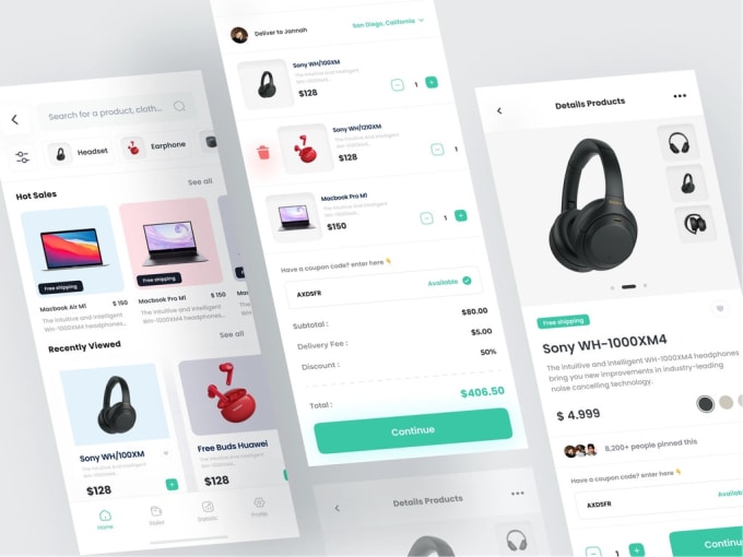 Develop ecommerce app like shein and myntra by Sweetboy1335 Fiverr