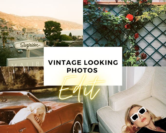 Edit your pictures to look like vintage film by Victoire_ Fiverr