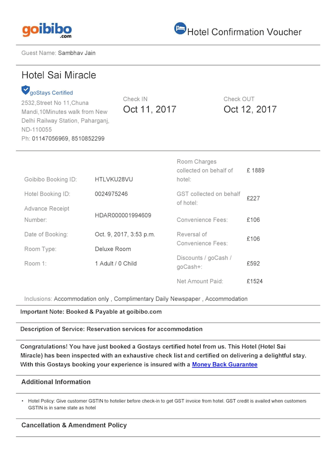Provide hotel booking and ticket reservation by Khizii Fiverr