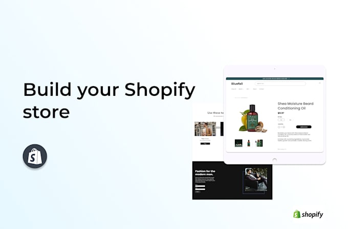 build and customize your shopify store