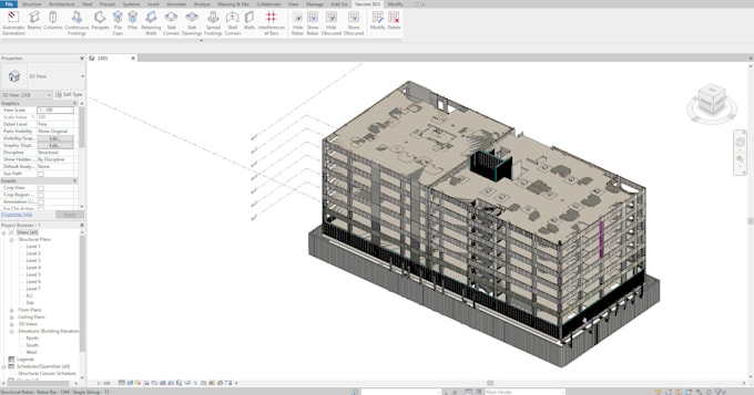 Assist you in structural design and shop drawing with details by ...