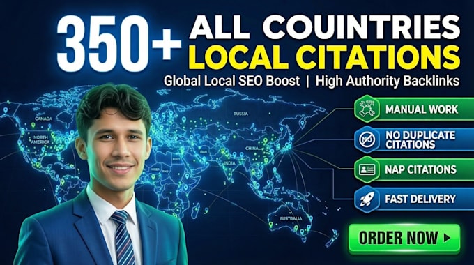 do top 350 all countries live local citations