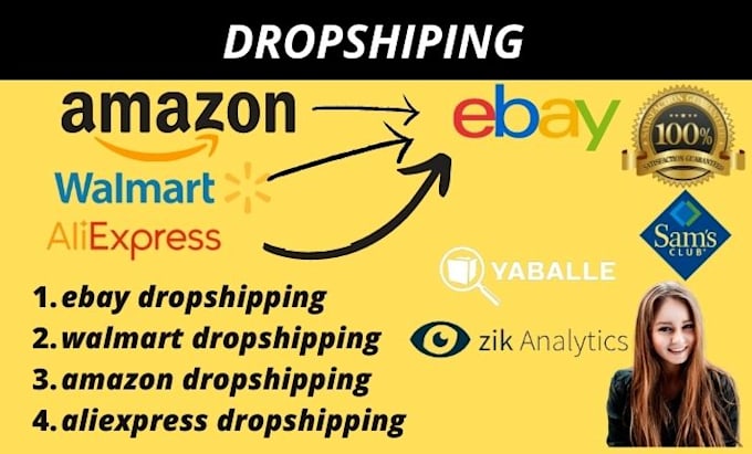 do aliexpress walmart amazon to ebay dropshipping