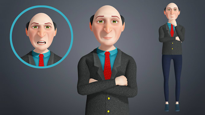 create the best 3d characters and models for you