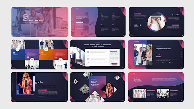 make business powerpoint presentations and google slides slide design