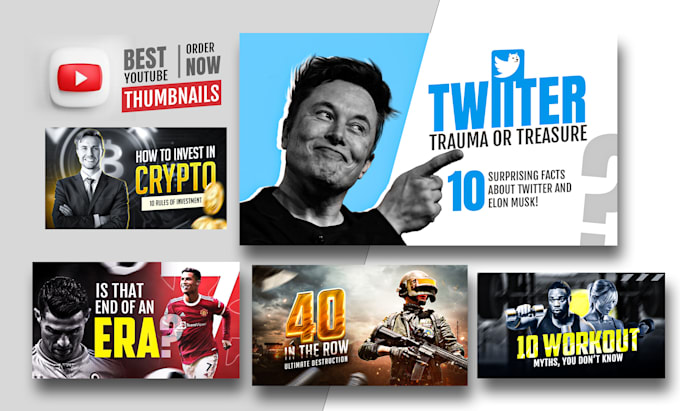 Design amazing clickbait youtube thumbnail in 24 hrs by Aesthetic_adeel ...