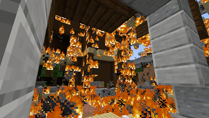 make a professional minecraft house