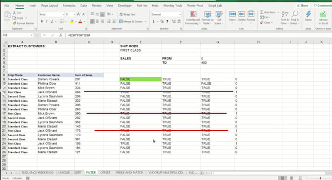 Do anything on excel about data collection or analysis and add formulas ...