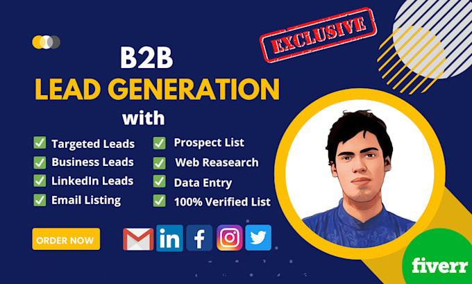 do b2b lead generation and email list building