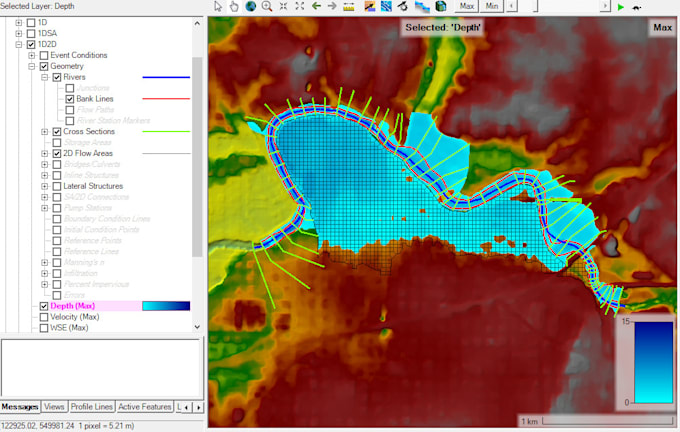 perform water resources, flood, drainage, and gis analysis