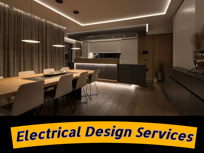 design and draw your electrical plan in autocad