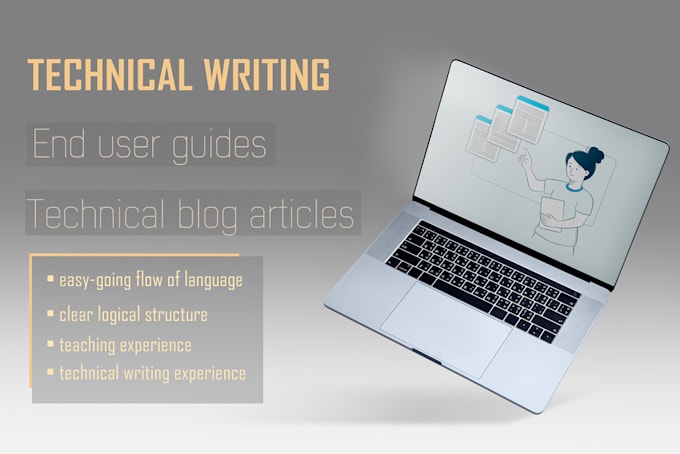 write guides and articles for end users