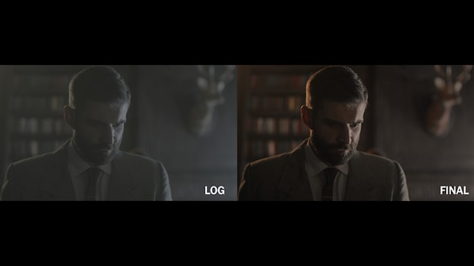 do professional color correction and cinematic color grading for any video