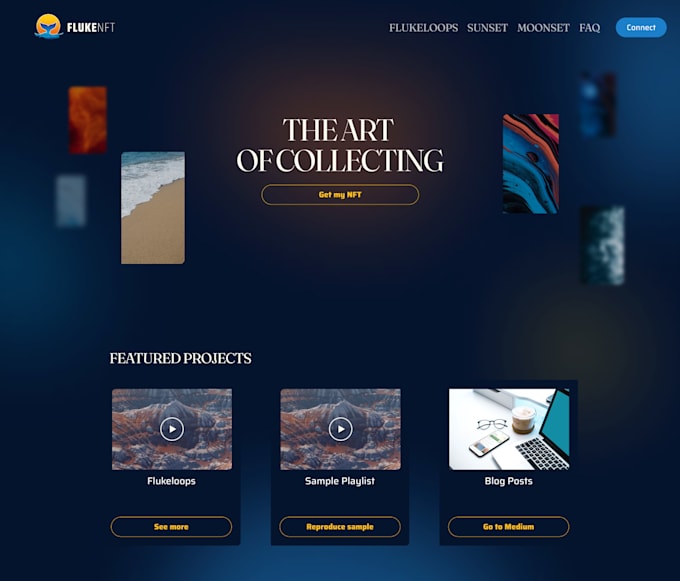 create your nft collection and marketplace