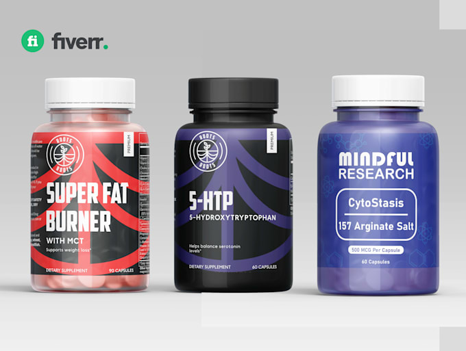 do product label designs, supplement label design, packaging
