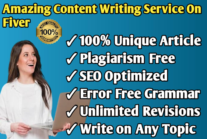 write SEO blog post, web content articles writing, and blog content writer